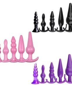 Kit com 5 Plug Anal - SI