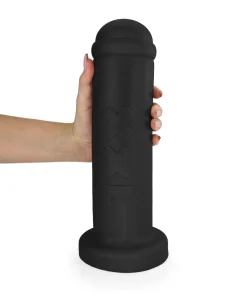Plug Anal Gigante XXL – PVC Flexível 31 x 8cm Preto