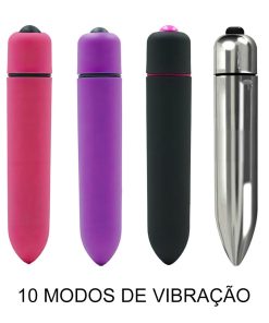 Power Bullet Plus com 10 modos de vibração - YOUVIBE