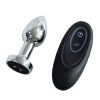 Plug Anal em Aço com 10 Modos de Vibração e Controle Remoto sem Fio - VIPMIX