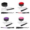 Coleira com Guia de Corrente Luxo e Chicote - YOUVIBE