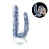 Pênis Duplo em Silicone com Ventosa - 22,0x4,0 - SI